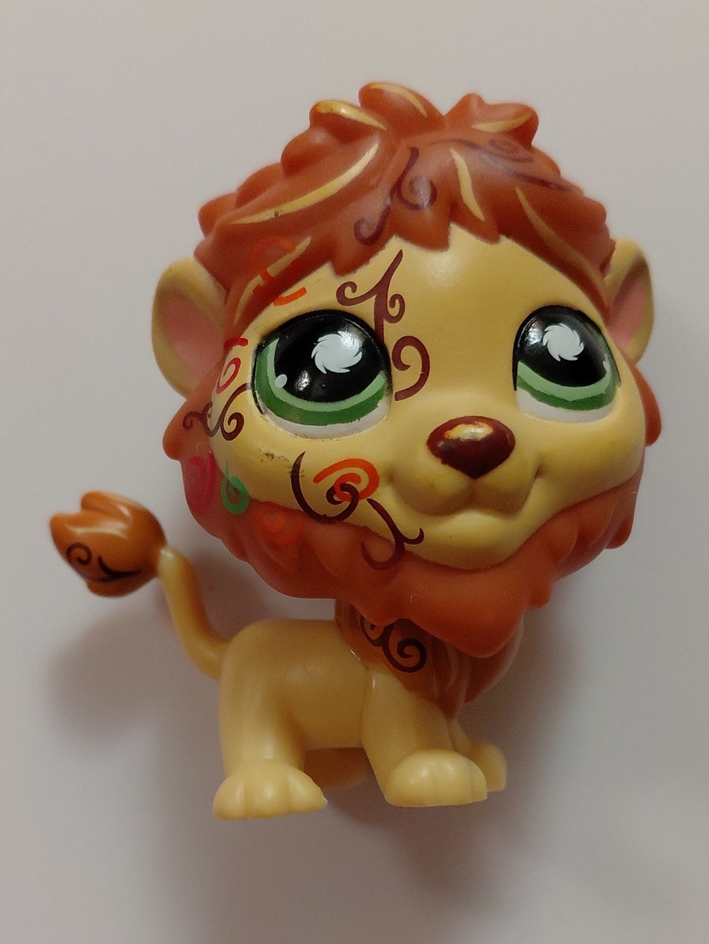 LPS Tattoo Lion #944 - Collectible Littlest Pet Shop Figurine